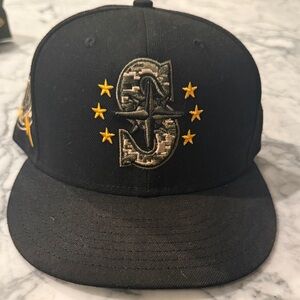 Seattle Mariner military hat
